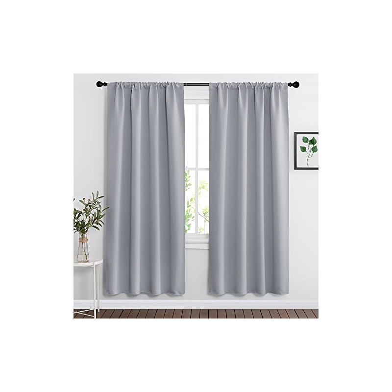 RYB HOME - Cortinas opacas para recámara, sala de estar,
