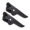 WOONEKY 2pcs Hair Cutting Shear Razor Cases Barber Shears Cover