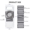 ZKIRON Multifunctional Handheld Mandoline Slicer for Kitchen – Sharp Vegetable