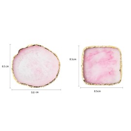 HIGHROCK Resin Nail Art Palette, Mixing Palette for Manicure and Makeup, 2 Pieces