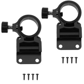 Parasol Holder, 2 Pieces Aluminium Alloy Fishing Umbrella Holder Fishing Umbrella Stand Balcony Railing Aluminium Boat Rod Holder Accessories Umbrella Holder Umbrella Wall Mount for Balcony Fishing