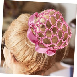 Ipetboom 5pcs Women Ponytail Hairnets Elastic Dancer Hairnets for Girls Hair Accessories Elastic Band for Hair Bun Holders