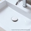 Luxier DS01-TP 1-5/8 in. Brass Bathroom and Vessel Sink Push