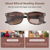 FEIVSN 3 Pack Bifocal Reading Sunglasses for Women Men Bi-focal