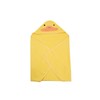 JN&LULU Organic Cotton Fabric Hooded Towel for Kids & Toddlers,