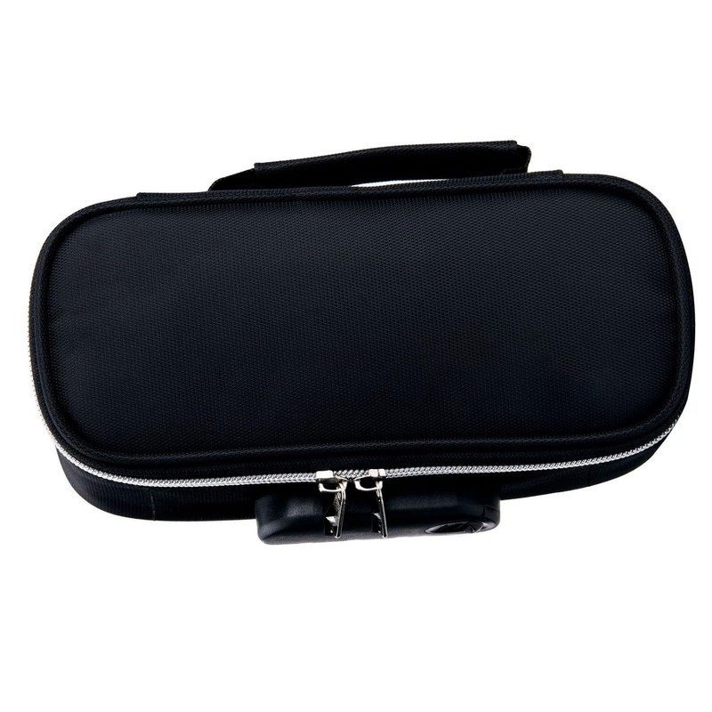 Dpofirs Portable Safe Box, Lockable Pencil Case, Security Case Lock