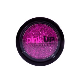 PINK UP, Glitter para ojos, Glitter Compacto, Alta adherencia, Glitter fino, Textura extra suave, Modelo PKG09