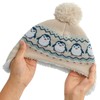 MASOCIO Baby Hat Mittens Set Winter Boys Girls Toddler Kids