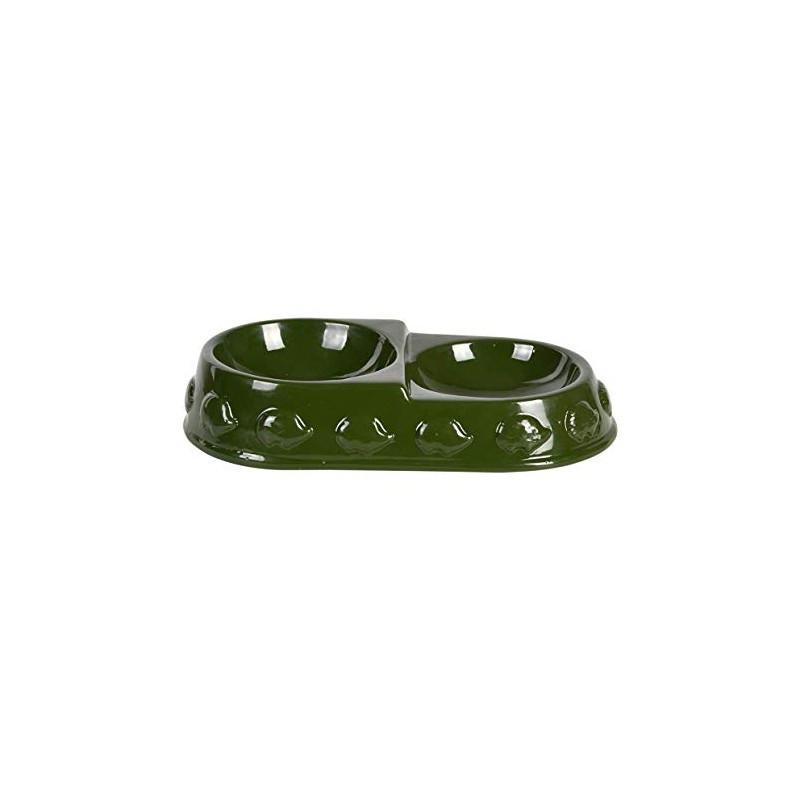 MAISONICA Green Hedgehog Feeding/Drinking Bowl Dish Garden Wildlife