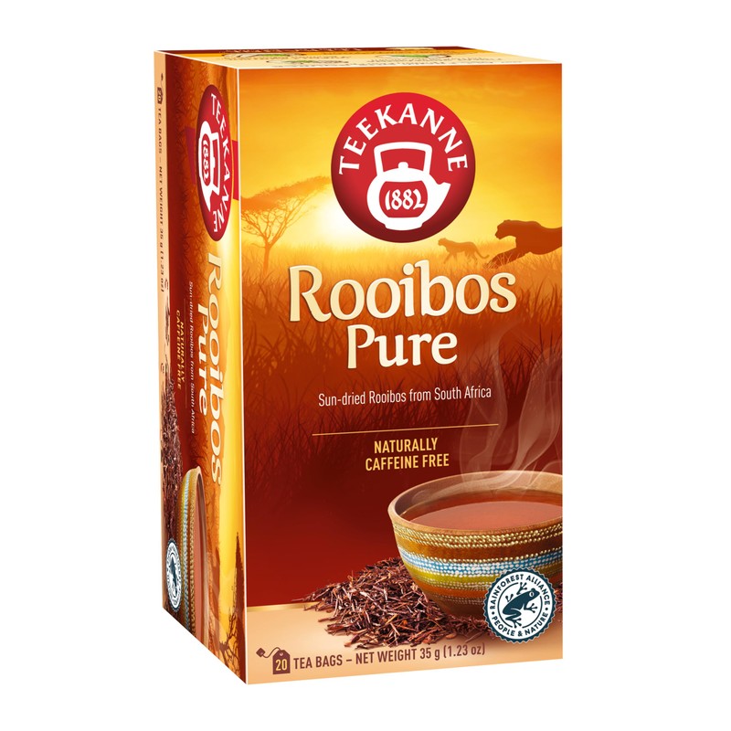 Teekanne Pure Rooibos Infusion Tea All Natural Sun Dried Rooibos
