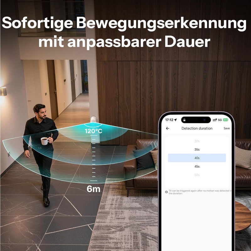 SONOFF SenseGuard SNZB-03PR2 Zigbee Bewegungsmelder mit Lichtsensor für Lichtsteuerung, Alarmanlage