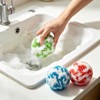 3Pcs Cleaning Balls, Polypropylene Scrubber Brush for Dishes Sink with