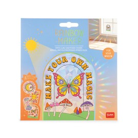Legami Set of 4 Electrostatic Suncatchers for Window Rainbow Maker, Repositionable, Reusable, No Mark, 15 x 15 cm