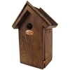 Esschert Design Nesting Box Bird House Blue Tit Brown with