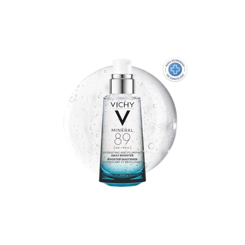 Vichy Minéral 89 Booster Sérum Hidratante Uso Diario Dermatológico 50ml