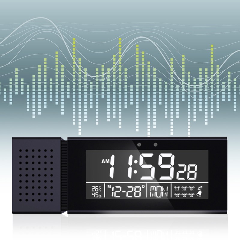 TSP30 Night Light Digital Clock Alarm with FM Radio Temperature