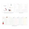 Monolike Ordinary days 4 Month Study Planner, Cereal - Academic