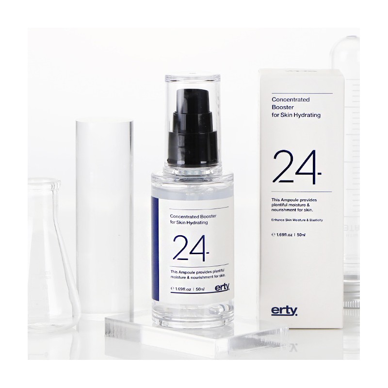 Erti 24 Hydrating Hyaluronic Acid Peptide Dermatology Moisture Moisturizing Serum