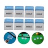 CORHAD Billiard Cue Chalk 12 Chalk Cubes for Pool Snooker