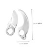 KONTONTY 2Pcs Electric Pruner Blades for Garden Pruning Shears Durable