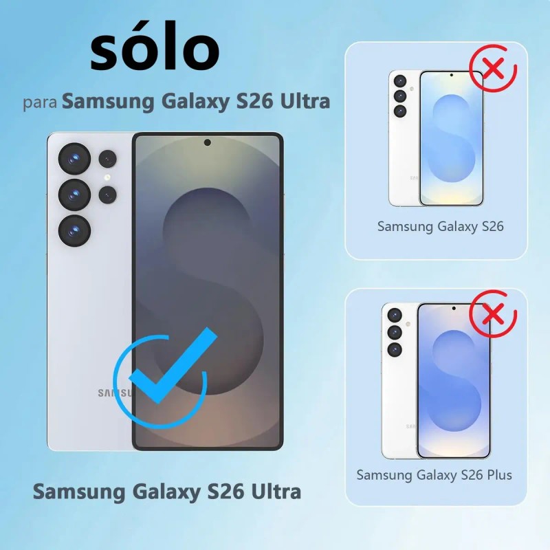 Funda Magnético Para S26 Ultra +mica Pantalla Mica Cámara Hd