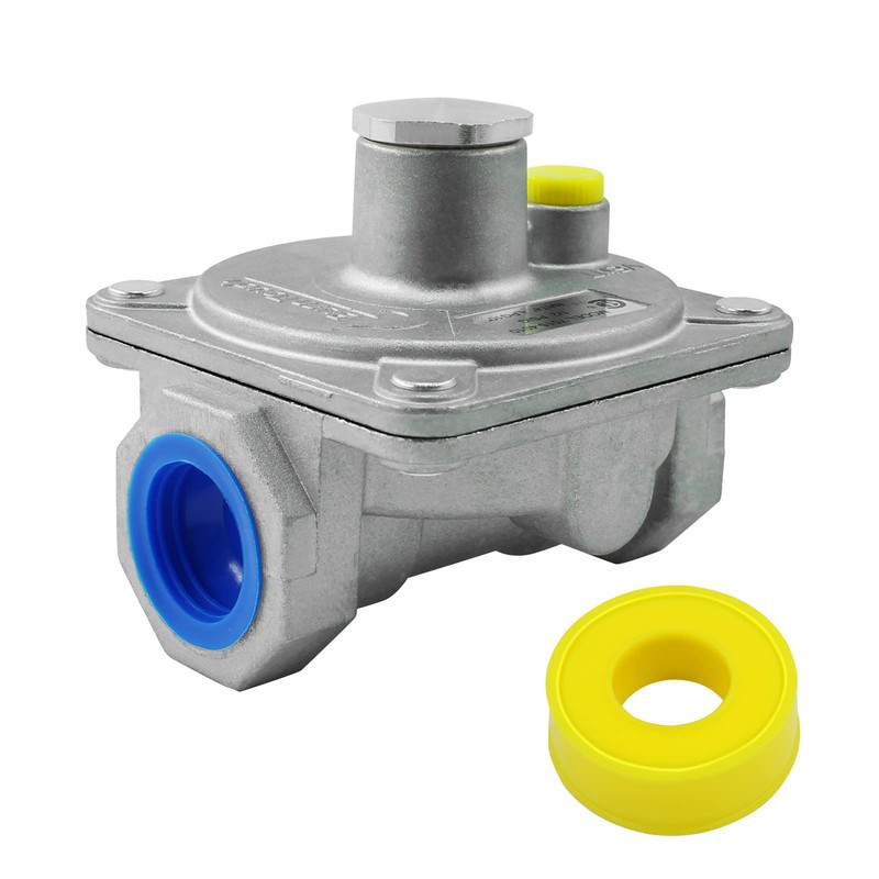 MENSI Natural Gas Pressure Regulator with 𝟑/𝟒" 𝐅𝐍𝐏𝐓 𝐓𝐡𝐫𝐞𝐚𝐝, 𝐏𝐫𝐞𝐬𝐬𝐮𝐫𝐞