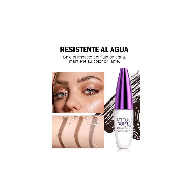 Erinde Gel para cejas peel-off, #02
