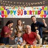 Happy Birthday 90th Banner - Birthday Decorations - 90 And
