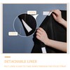 RYB HOME Thermal Curtains Soundproof - 3-in-1 Drapes Noise Barrier