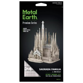 Fascinations Premium Series Spain SAGRADA FAMILIA Basilica Metal Earth Model Kit