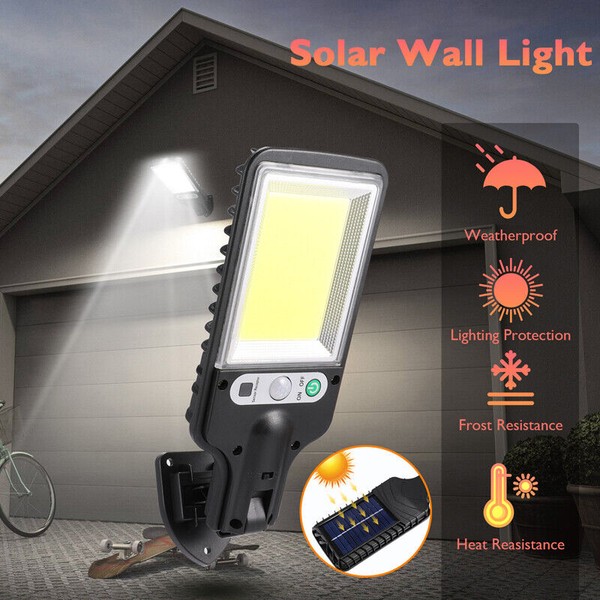 Unbranded Luces solares LED Lámpara de seguridad con sensor de