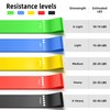 Resistance Bands for Working Out, 5-Pack Elastic Exercise Bands for