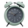 NEXTIME Golden Hour Table Clock, Alarm Clock, Stylish, Quiet, Bell,