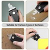 Bates- Razor Blade Scraper, Grey, Locking Razor Scraper Set with