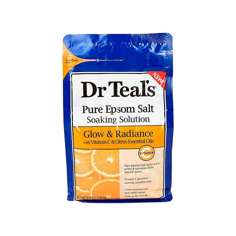 Exfoliante corporal Dr. Teal's sales rosas del Himalaya 454 g