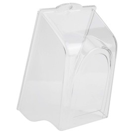 Kuuleyn Ring Doorbell Waterproof Cover, Ring Doorbell Cover Weatherproof, Transparent Fingerprint Lock Doorbell Waterproof Rain Cover Access Control Rain Proof Attachment