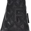 PU Leather Golf Wood Head Covers Waterproof Golf Skull Pattern
