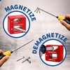 MeasuPro Demagnetizer and Magnetizer - Red - for Screwdrivers Tips,