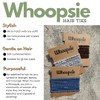 Whoopsie Hot Pink Hair Tie Bracelets, Hair Ties with Purpose,