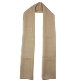 mytoptrendz® - Classy Elegant Plain Fashion Chiffon Scarf for Women Soft Sheer Lightweight Neck Wrap Wedding Shawl for Evening Dresses (Beige)