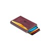 Ani Yuzuk Men's Crosswise Travel Accessory-Envelope Card Holder, burgundy