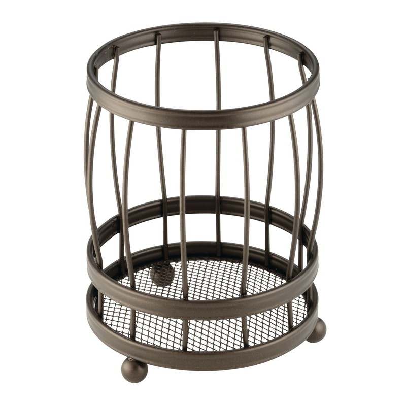 interDesign York Houseware, Utensil Holder, Bronze