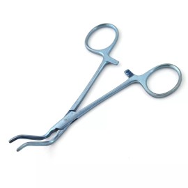 ODM De Bakey Sidewinder Aprta Clamp Atraumatic Vascular Forceps 5'' Titanium T.T-229