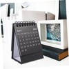 Ciieeo 2pcs Desk Calendar Minimalist Design for Office Home and