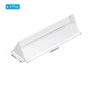 PATIKIL 100 mm/4 Inch Triangle Prism 4 Pack Glass Optical