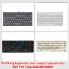 KOTEMON Acrylic Tilted Computer Keyboard Stand for Compact Keyboard, 78