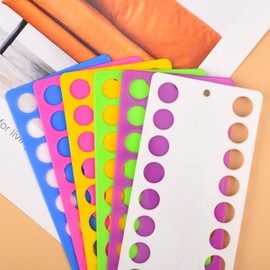 Lezevn Embroidery Floss Organizer Cross Stitch Thread Holder Plastic Thread Organizer Cards Holder Storage Tool for Sewing Storage DIY Cotton Thread Craft (12)