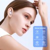 Audífonos in-ear inalámbricos Bluetooth 5.3 con Micrófonos 1Hora TWS blanco