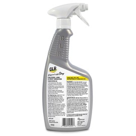 CLR Brands Calcium, Lime & Rust Remover with Cling, 262 oz. Spray Bottle, Adheres to Hard-to-Reach Surfaces, Blasts Calcium, Dissolves Lime Deposits, Zaps Stubborn Rust Stains and Hard Water Deposits