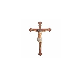 Joseph's Studio by Roman, Cross and Crucifix Collection, 13.25"H CRUCIFIX OF ST. PETER, Home Décor, Devout Gift, Prayerful Inspiration (8x1x13)